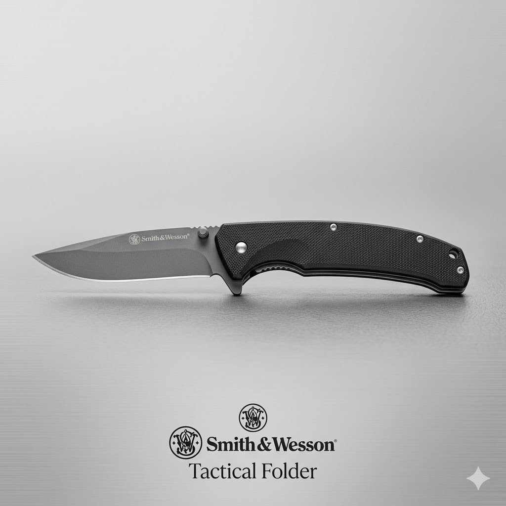 Navaja Auxiliar con Resorte SMITH AND WESSON