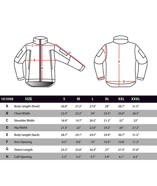 Casaca Element Softshell CONDOR Coyote