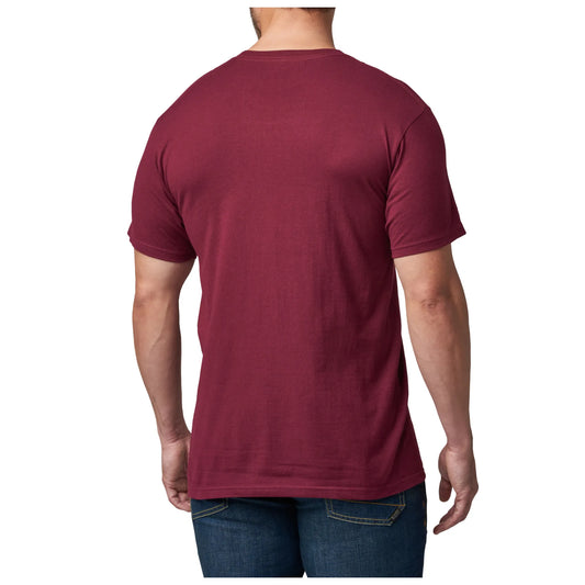Polo COLD DEAD HAND 5.11 Guinda