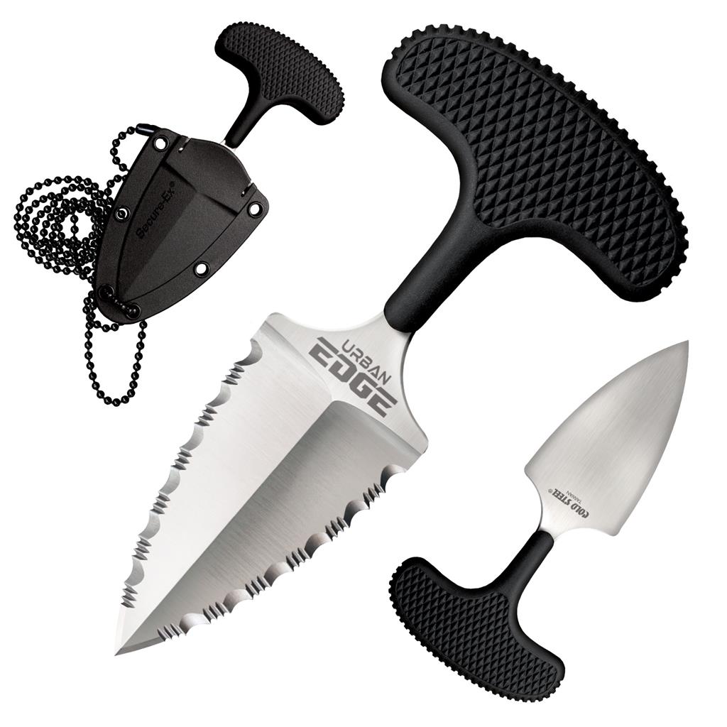 Cuchillo Urban Edge Double Serrated COLD STEEL