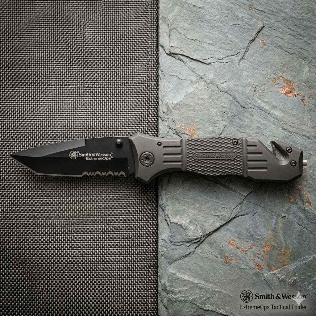 Navaja Caucho de Oferta Revestido SMITH AND WESSON