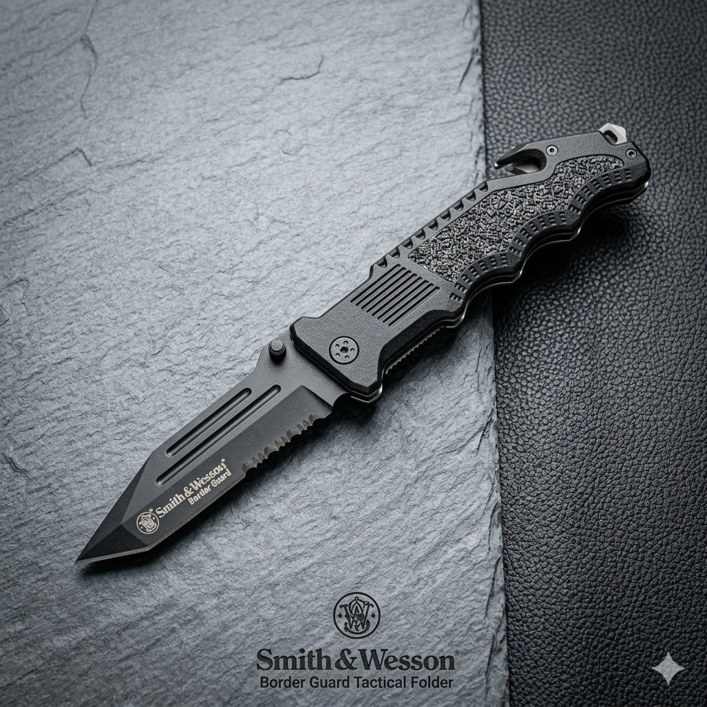 Navaja Border Guard Drop 2 SMITH AND WESSON