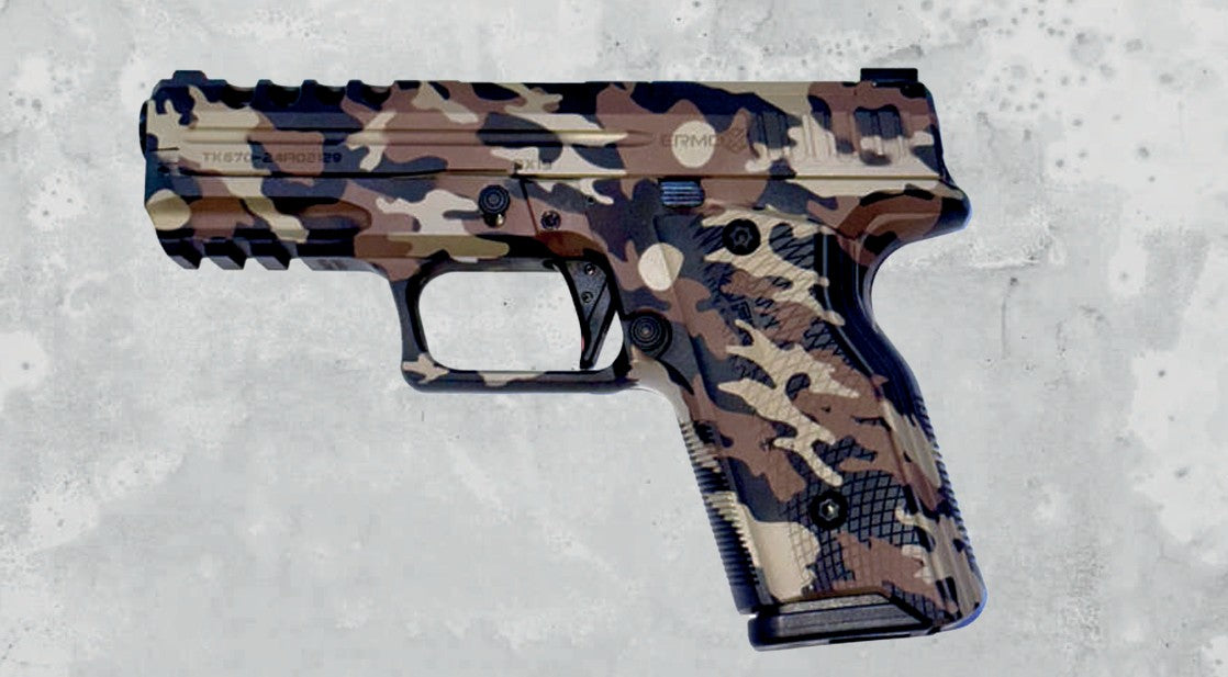 Pistola ERMOX X-FIRE XF-9 (Marron Camuflado)