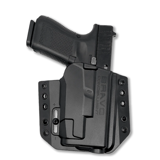 Funda BRAVO CONCEALMENT OWB Glock 19 para Linterna TLR - 7A