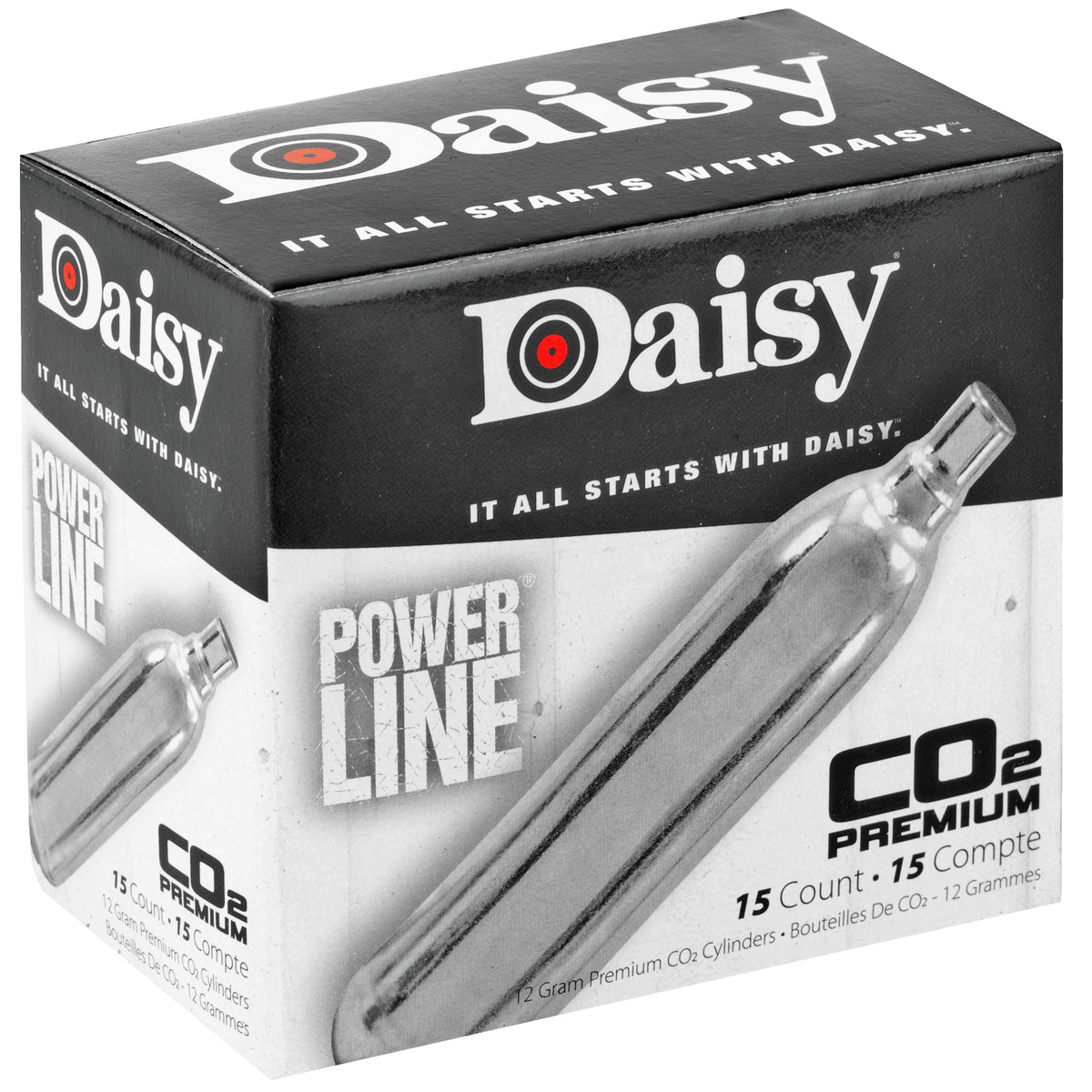 Caja de Cartuchos de CO2 DAISY (15 unidades)