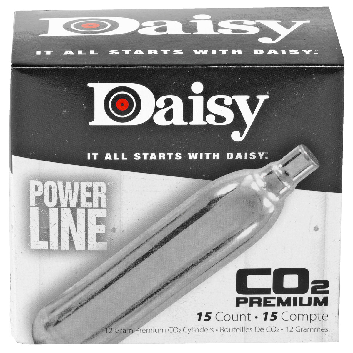 Caja de Cartuchos de CO2 DAISY (15 unidades)