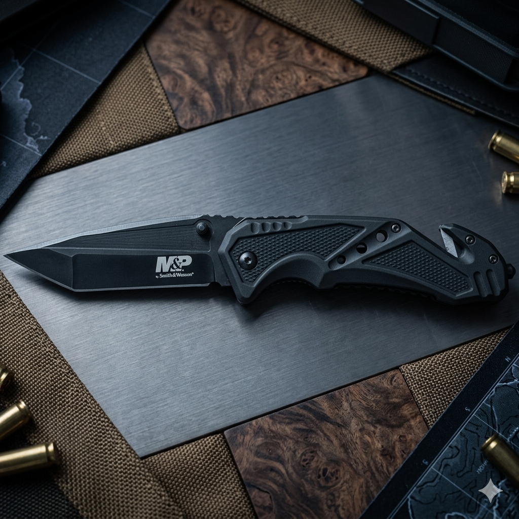 Navaja Plegable M&P Clip SMITH AND WESSON