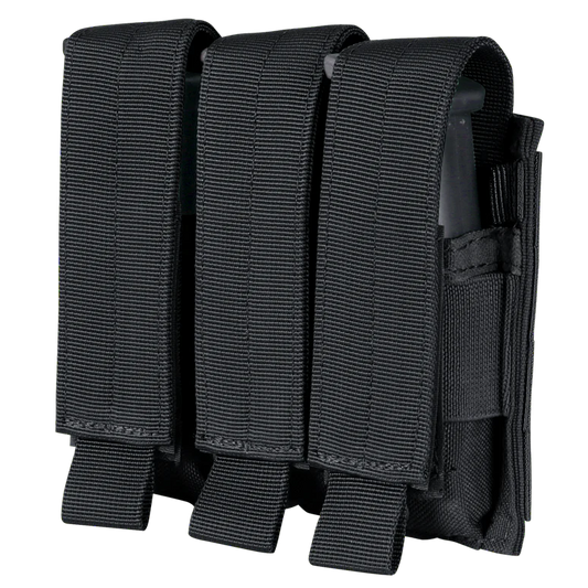 Porta Cacerina Triple CONDOR Negro
