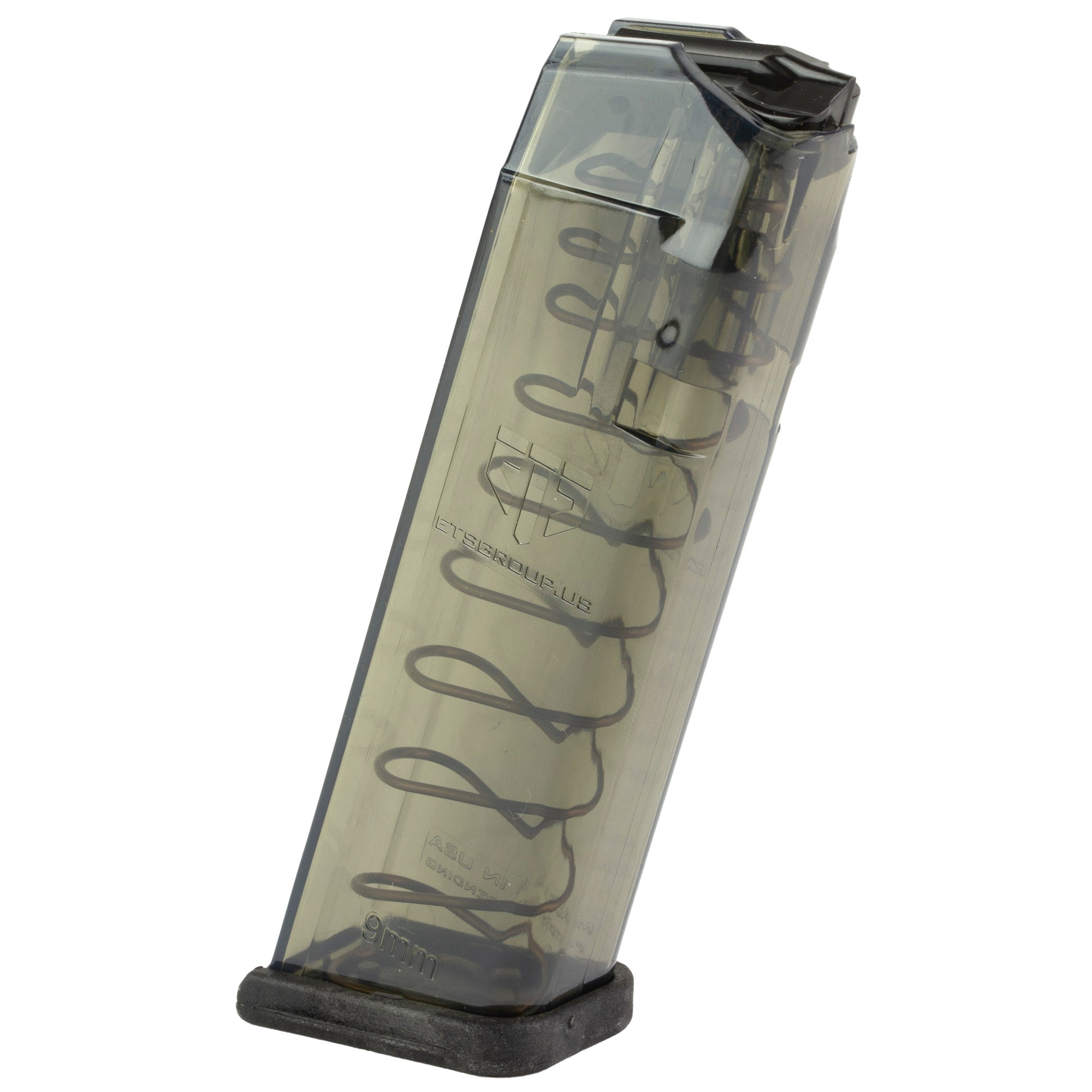 Cacerina ETS Glock 19 | 15RD HUMO DE CARBONO
