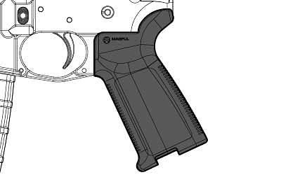 Moe Grip MAGPUL Negro