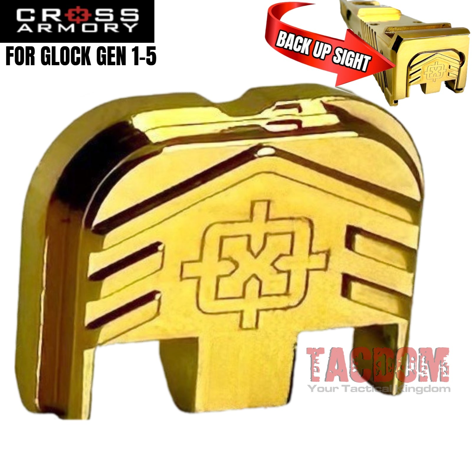 Tapa de Corredera Glock Gen1/2/3/4/5 CROSS ARMORY