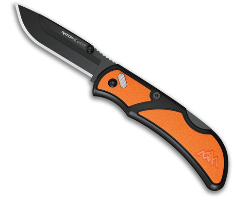 Navaja Razor EDC Lite 2.5 (PMS naranja, 2 cuchillas negras) OUTDOOR EDGE