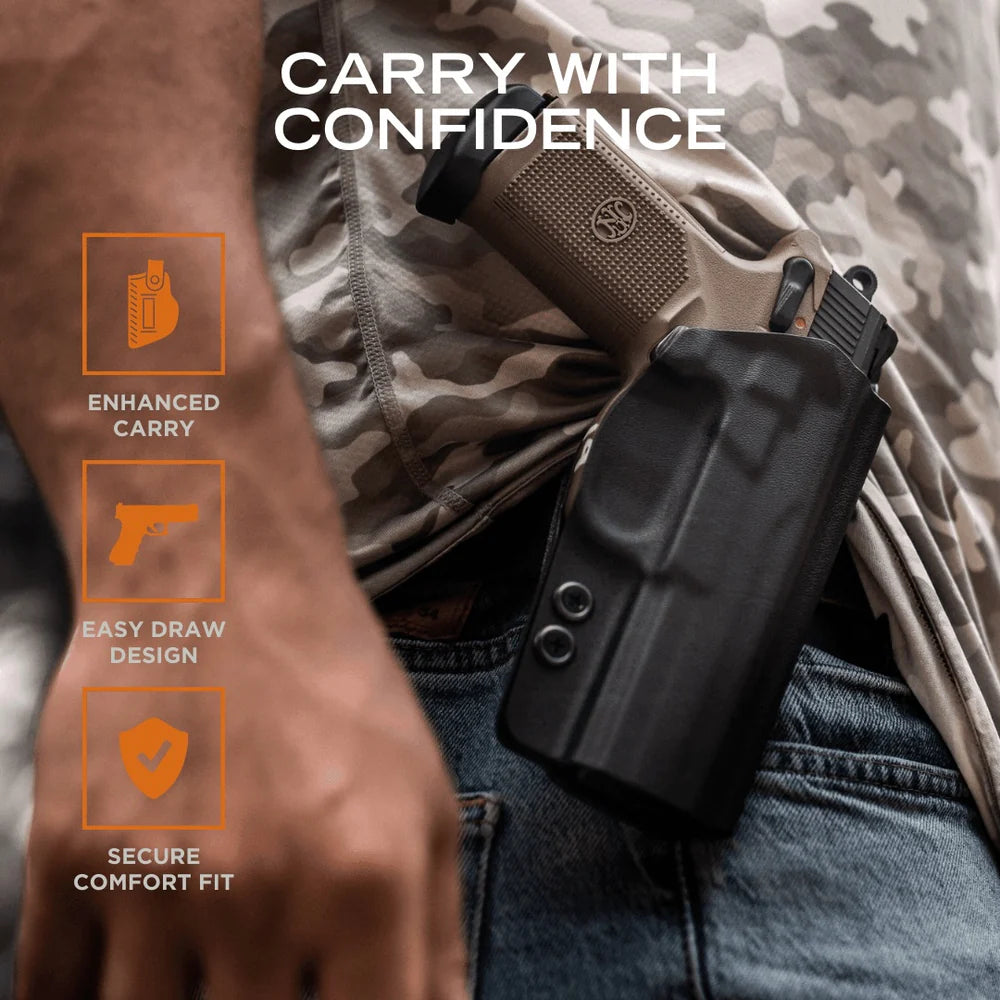 Funda Externa ROUNDED Beretta M9, M9A1, M9A3 KYDEX Paddle