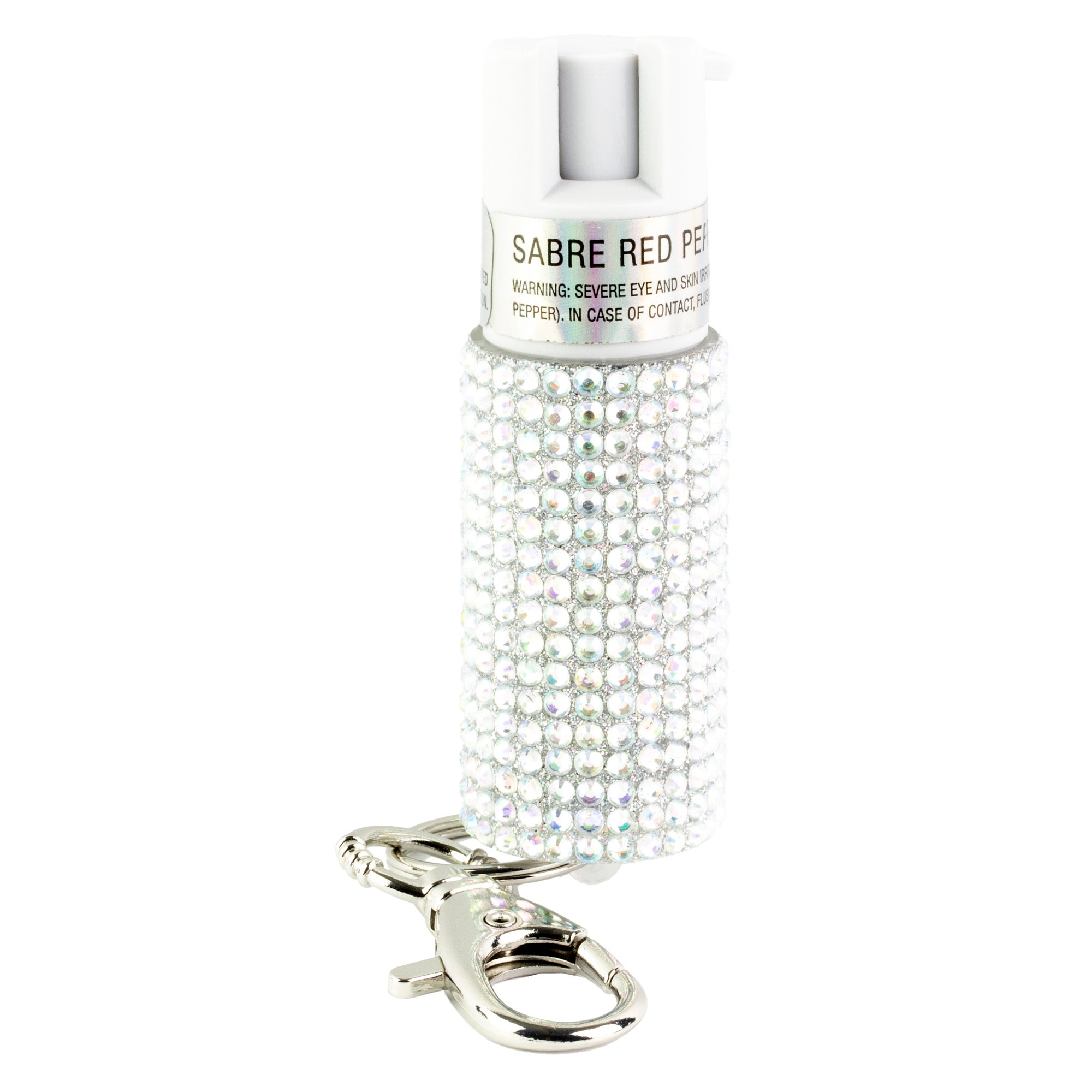 Gas Pimienta Spray SABRE con Joyas (PLATEADO)