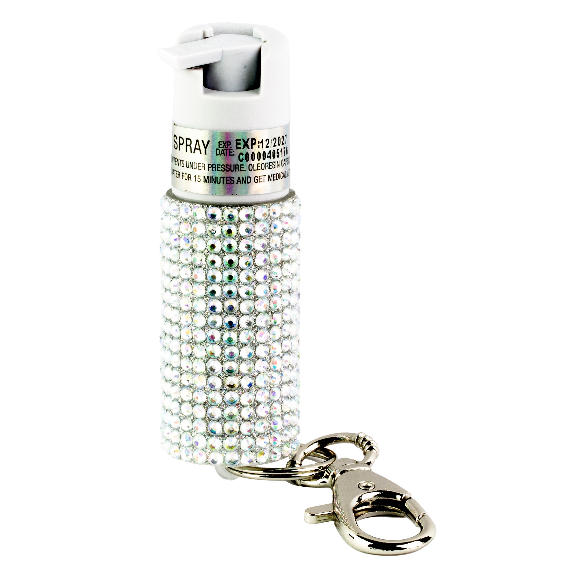 Gas Pimienta Spray SABRE con Joyas (PLATEADO)