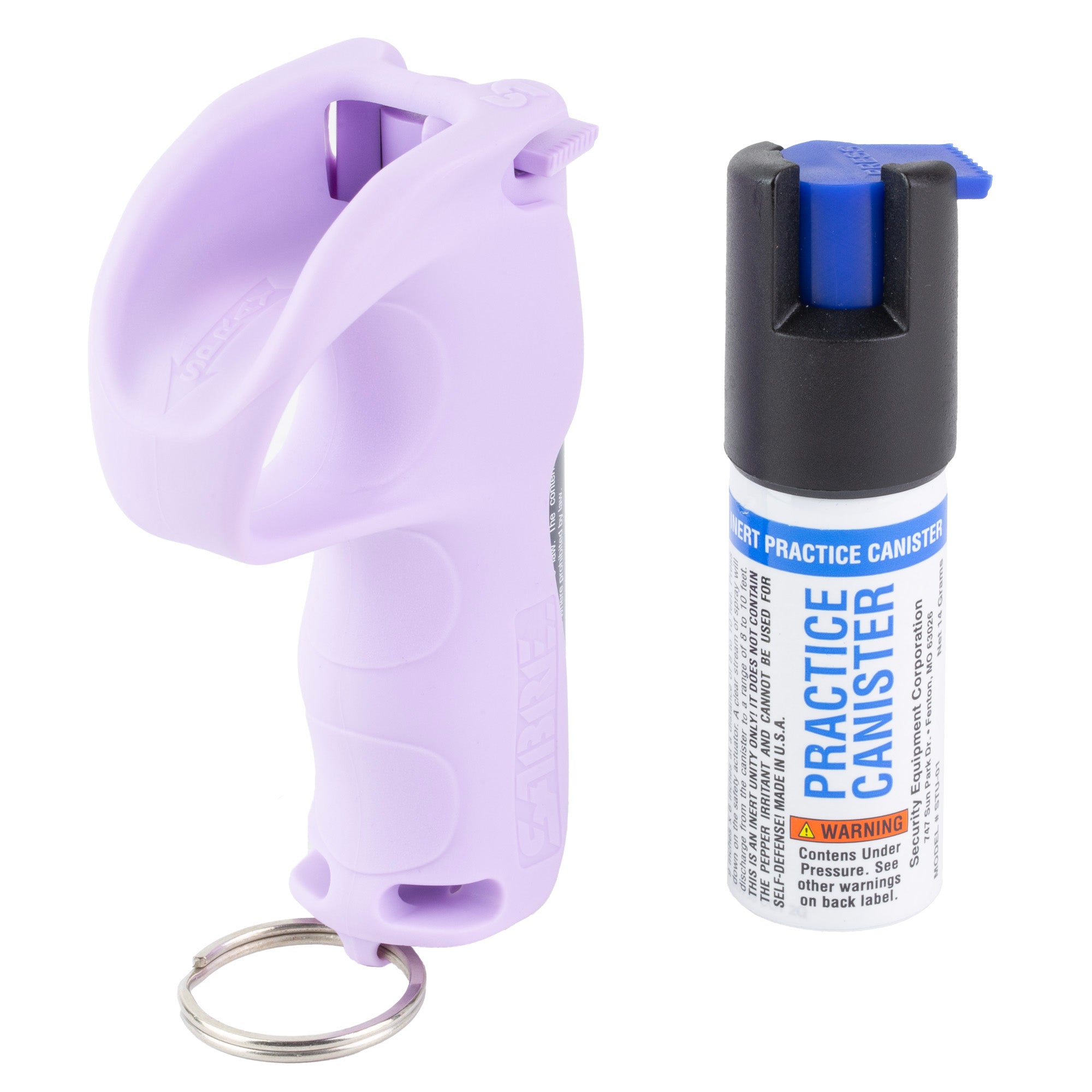 Gas Pimienta Spray con Agarre SABRE (LILA)