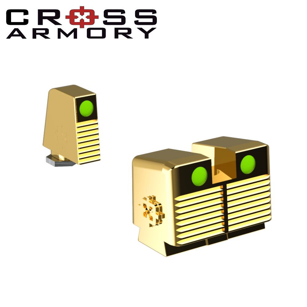 Mira CROSS ARMORY Altas de Fibra 3 puntas