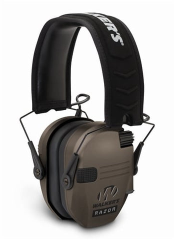 Tapaoidos Razor SLIM ELECTRONIC MUFFS FLAT DARK EARTH