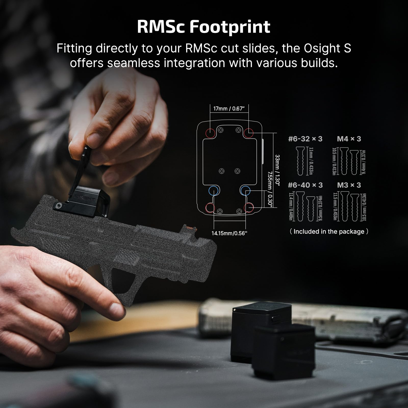 Mira OSIGHT S 2 MOA Red Dot