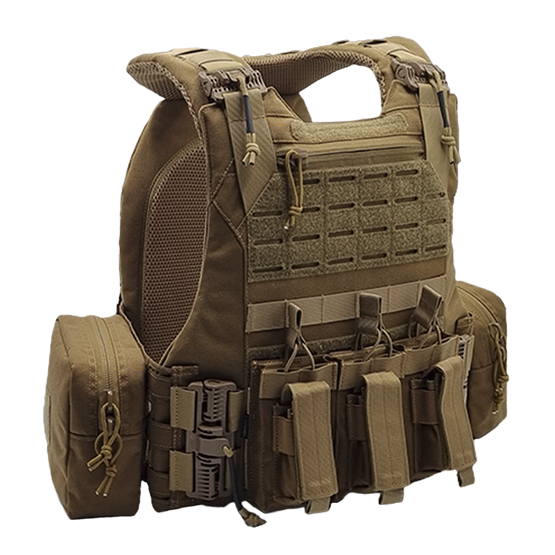 Chaleco Porta Placa Eagle OSLOTEX (Coyote)