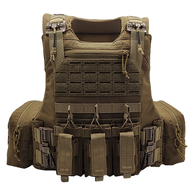 Chaleco Porta Placa Eagle OSLOTEX (Coyote)