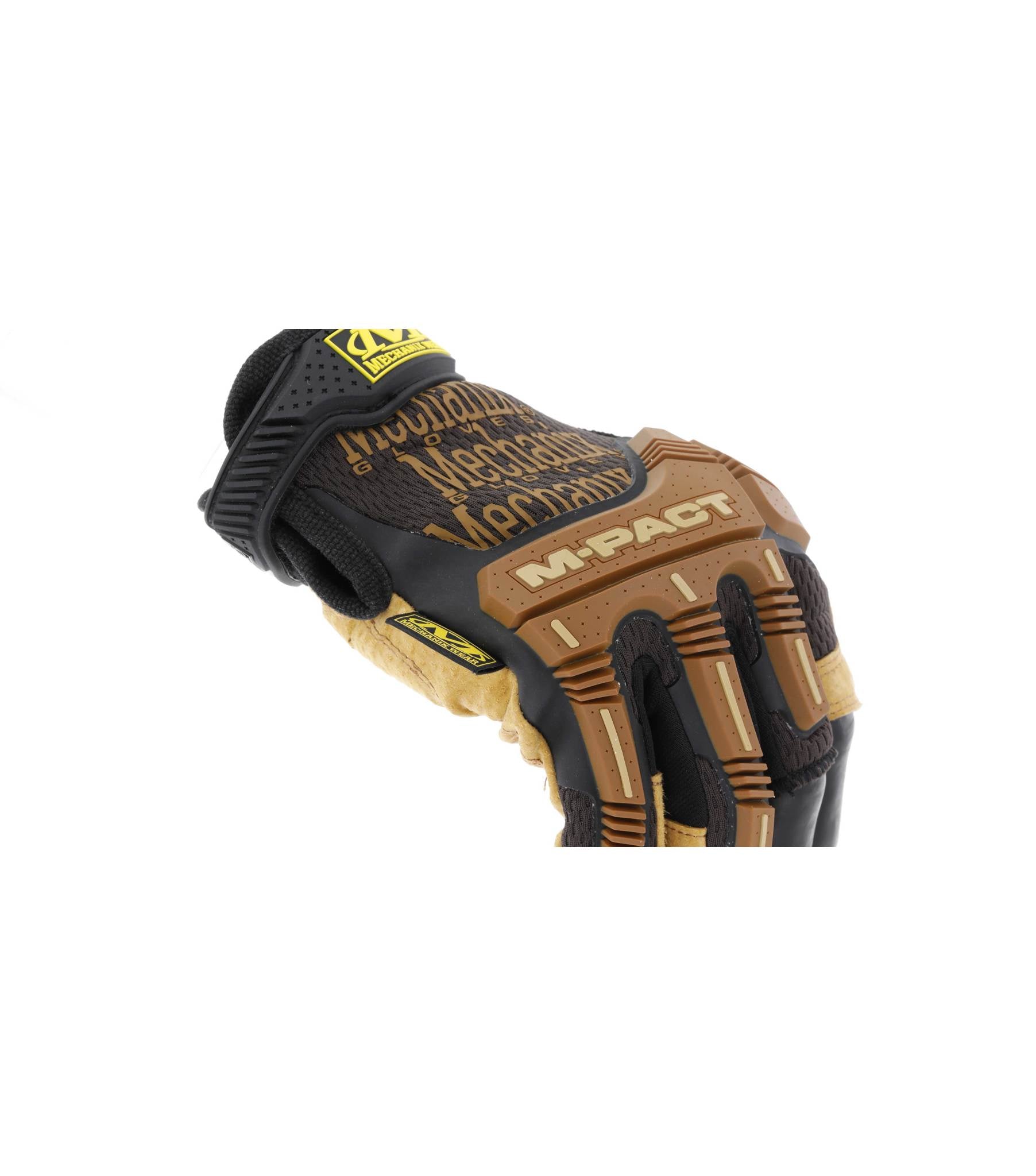 Guantes FRAMER M-Pact MECHANIX WEAR (NEGRO / MOSTAZA)