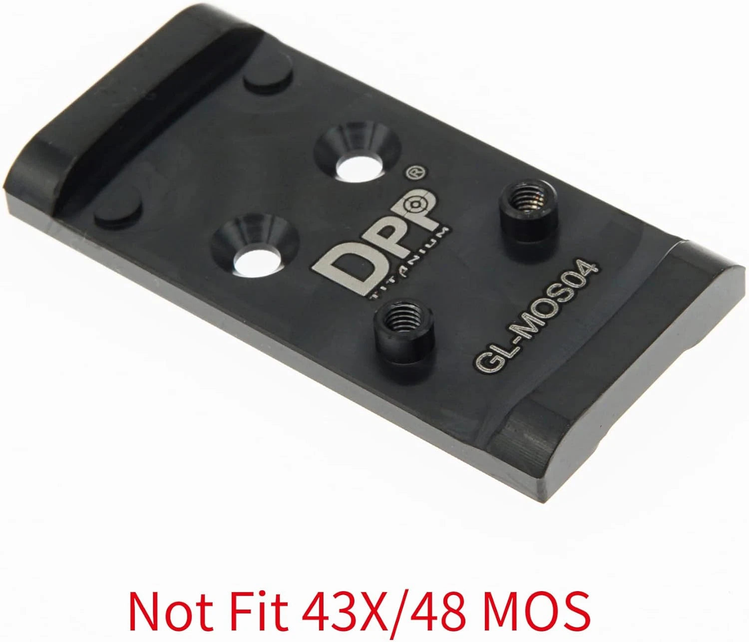 Placa Adaptadora de Titanio DPP Glock 17/19 MOS