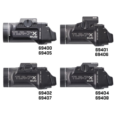 Linterna TLR-7 X Sub Usb STREAMLIGHT (Negro)