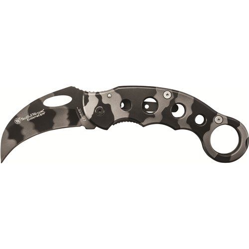Navaja 5.1 en Camuflaje Urbano Hawkbill SMITH AND WESSON
