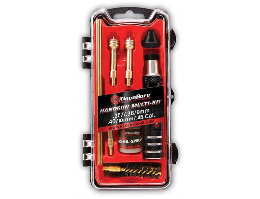 Kit de Limpieza Calibre .38/9/10mm/.40/.45 Multi-Pistol KLEENBORE