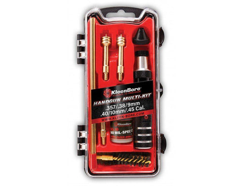 Kit de Limpieza Calibre .38/9/10mm/.40/.45 Multi-Pistol KLEENBORE