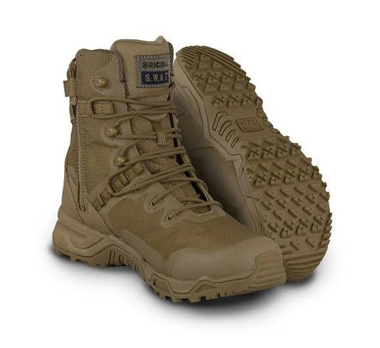 ORIGINAL SWAT Botas Alpha Fury con cierre 8"COYOTE