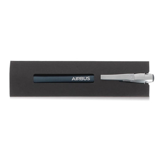 Airbus Lapizero azul punta metal