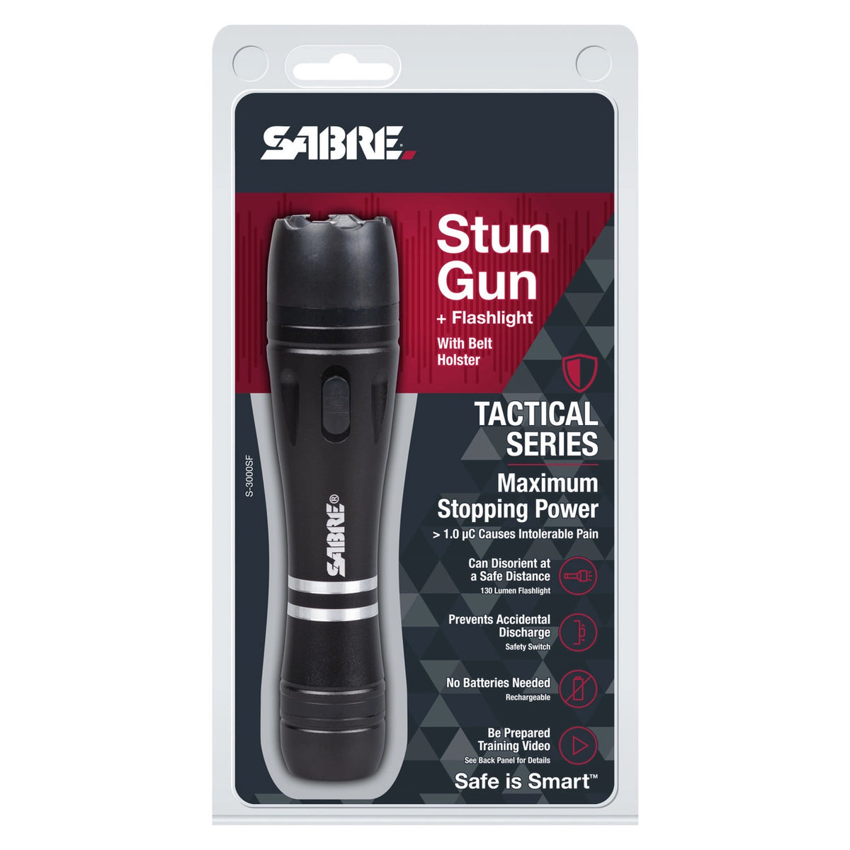 Linterna Electroshock SABRE